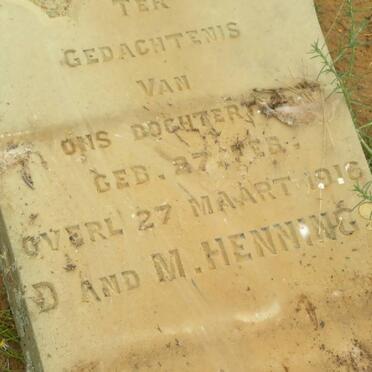 HENNING Baby 1916-1916