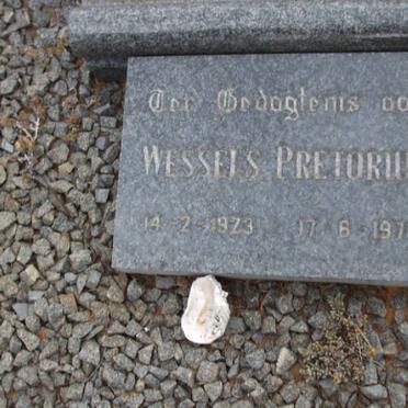 PRETORIUS Wessels 1923-1978
