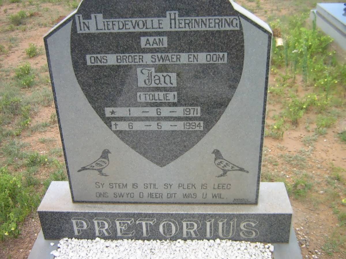 PRETORIUS Jan 1971-1994