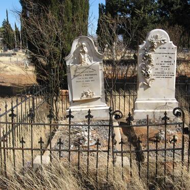 PRETORIUS Willem J. 1842-1912 &amp; Hester Johanna BARNARD 1846-1903