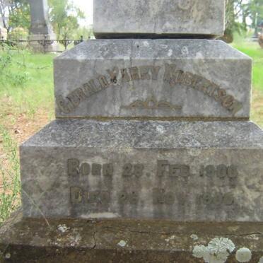 ROBERTSON Gerald Parry 1900-1900