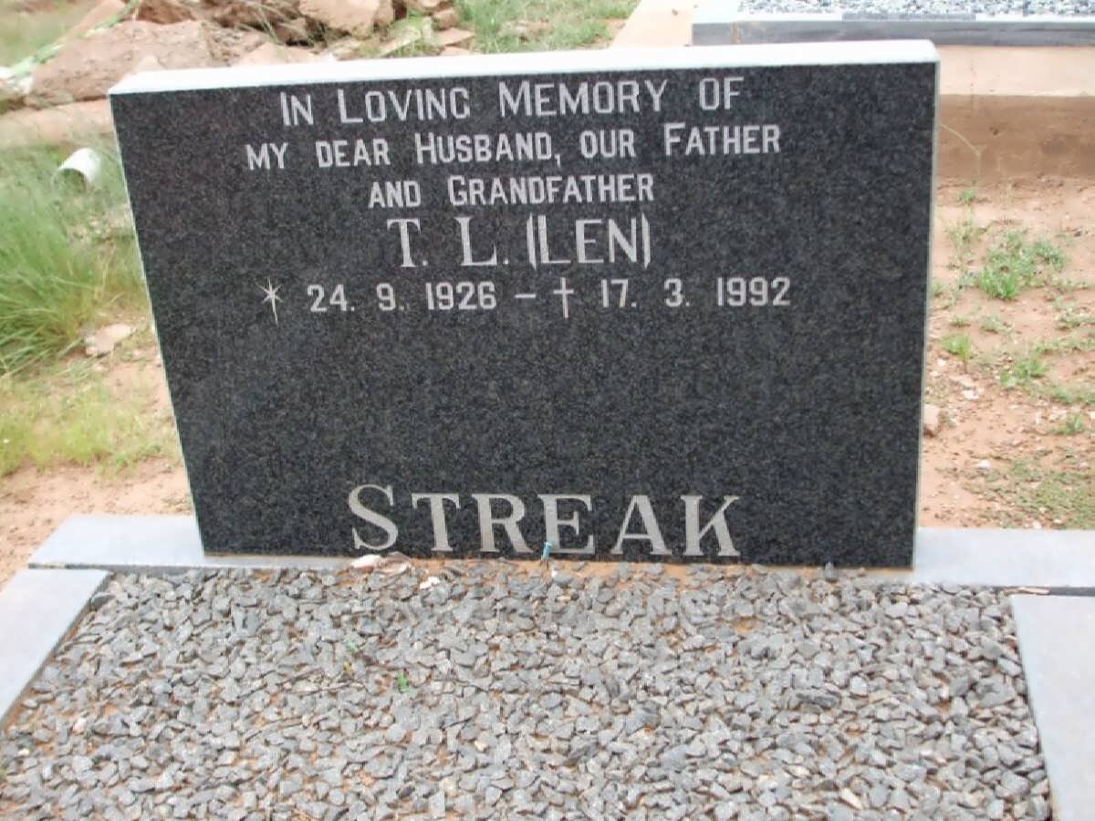 STREAK T.L. 1926-1992