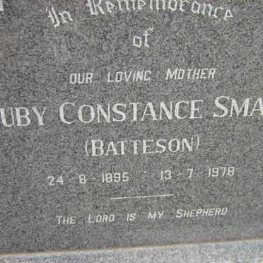 SMART Ruby Constance nee BATTESON 1895-1978