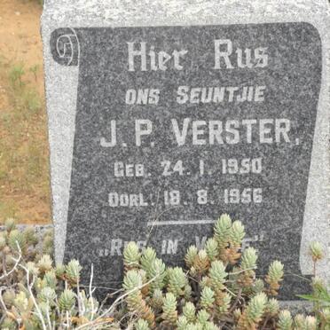 VERSTER J.P. 1950-1956