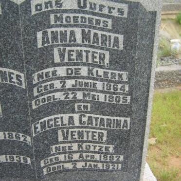 VENTER :: DE KLERK :: KOTZE