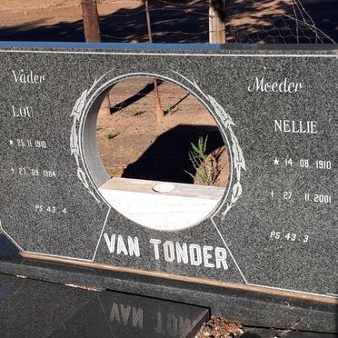 TONDER Lou, van 1910-1984 &amp; Nellie 1910-2001