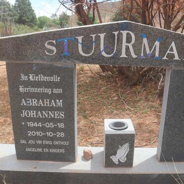 STUURMAN Abraham Johannes 1944-2010