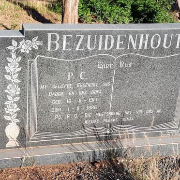 BEZUIDENHOUT P.C. 1917-1986