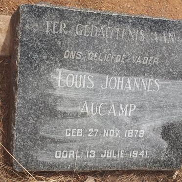 AUCAMP Louis Johannes 1879-1941