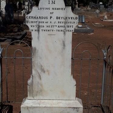 BEYLEVELD Gerhardus P.  -1897
