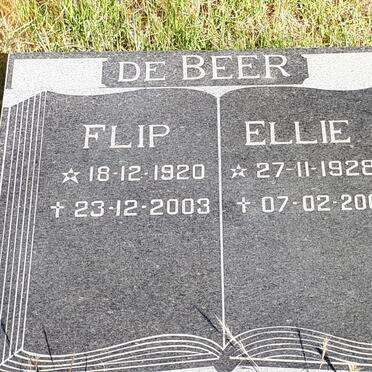 BEER Flip, de 1920-2003 &amp; Ellie 1928-2006