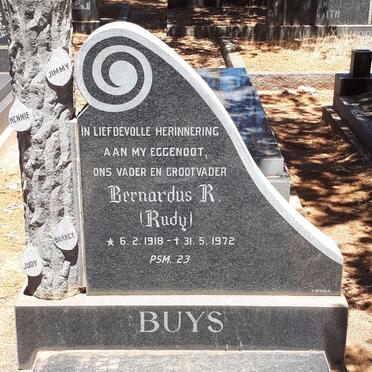 BUYS Bernardus R. 1918-1972