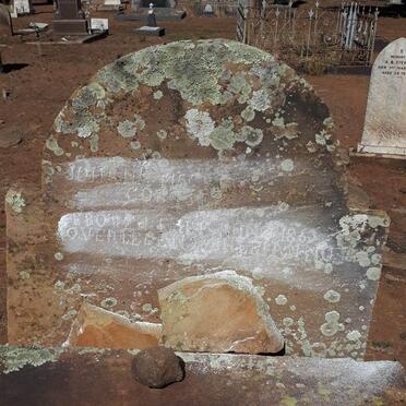 COETZEE Johanna M. 1863-1878