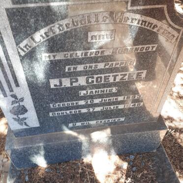 COETZEE J.P. 1883-1948