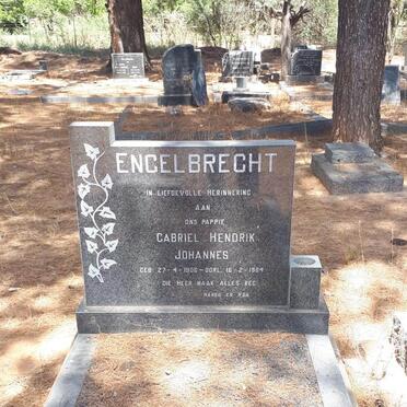 ENGELBRECHT Gabriel Hendrik Johannes 1906-1984