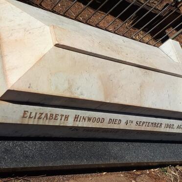 HINWOOD Harry William -1902 &amp; Elizabeth -1902