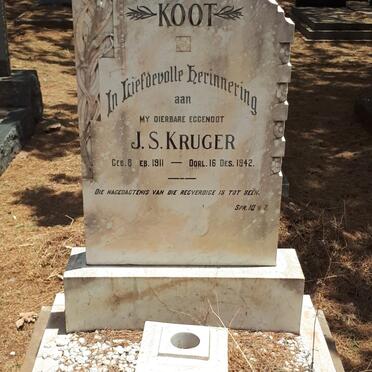 KRUGER J.S. 1911-1942