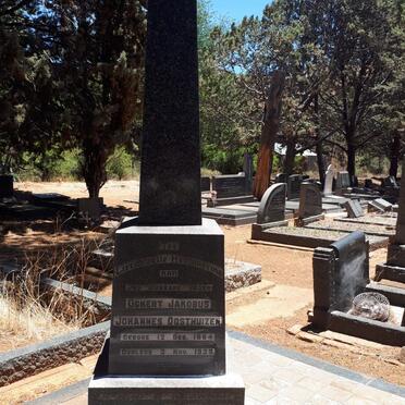 OOSTHUIZEN Ockert Jacobus Johannes 1864-1939