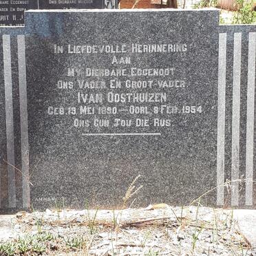 OOSTHUIZEN Ivan 1890-1954