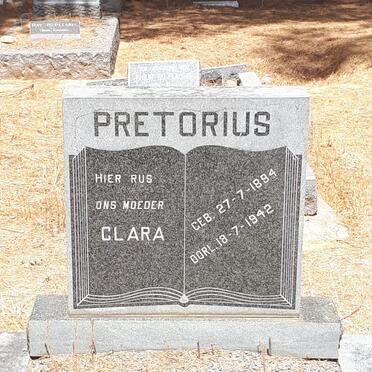 PRETORIUS Clara 1894-1942