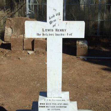 REYNOLDS Lewis Henry -1901