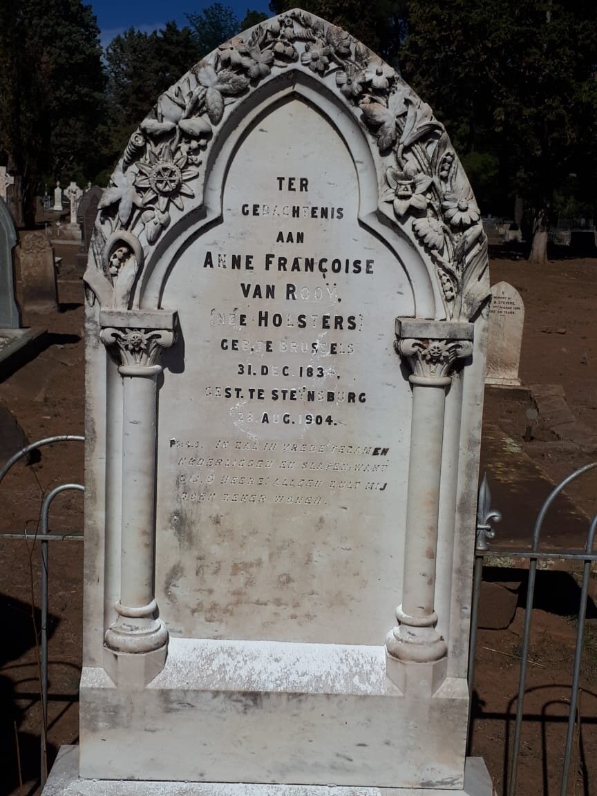 ROOY Anne Francoise, van nee HOLSTERS 1834-1904