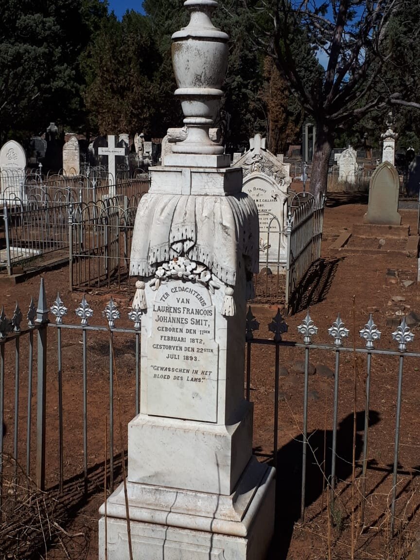 SMIT Laurens Francois Johannes 1872-1893
