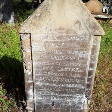 VENTER W.F. 1901-19?? :: VENTER A. -1902 :: VENTER W.J.H. 1903-1904