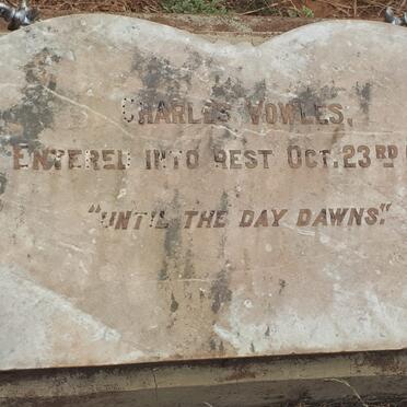 VOWLES Charles -1916