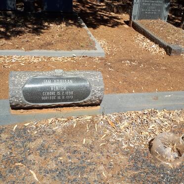 VENTER Jan Adriaan 1898-1973