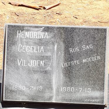 VILJOEN Hendrina Cecelia 1890-1980