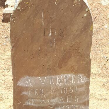 VENTER A. 1851-1920