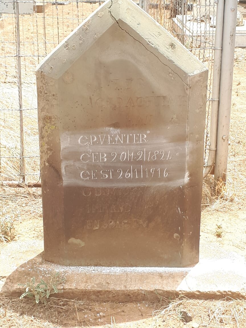 VENTER C.P. 1824-1916