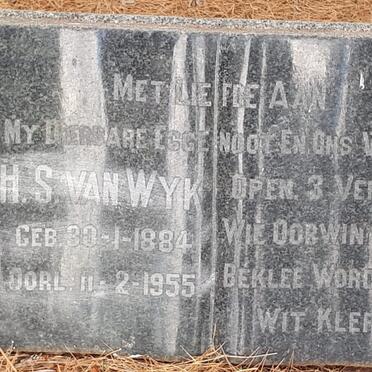 WYK H.S., van 1884-1955