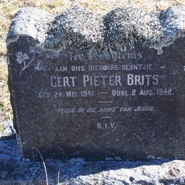 BRITS Gert Pieter 1941-1942