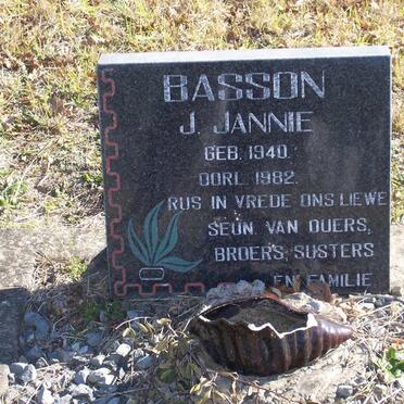 BASSON J. Jannie 1940-1982