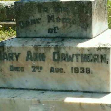 CAWTHORN Mary Ann  -1938