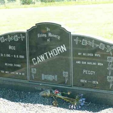 CAWTHORN Reg 1915-1998  &amp; Peggy 1924-1974