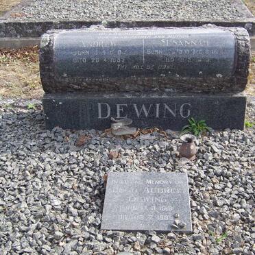 DEWING Andrew 1889-1957 &amp; Susannah 18?9-1999  :: DEWING Edward Aubrey 1918-1999