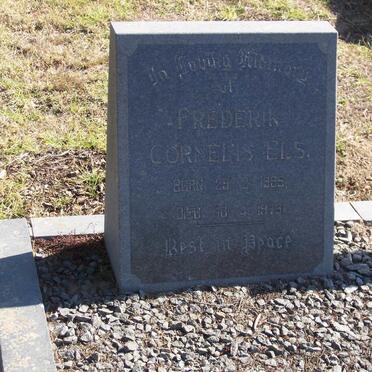 ELS Frederik Cornelis 1895-1973