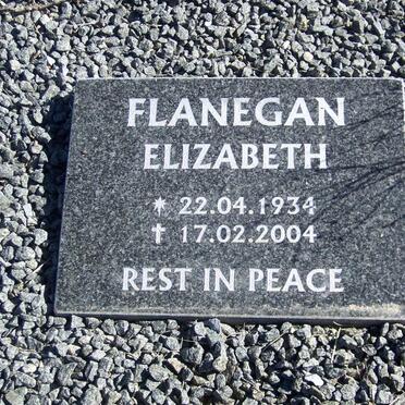 FLANEGAN Elizabeth 1934-2004