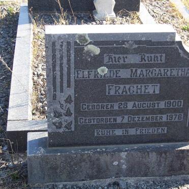 FRACHET Elfriede Margretha 1900-1976