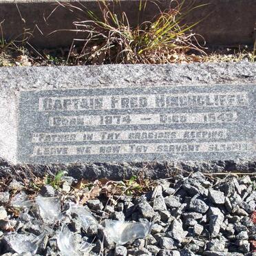 HINCHCLIFFE Fred 1874-1943