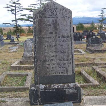 HIEBER Ferdinand Wilhelm -1936 &amp; Millie -1916