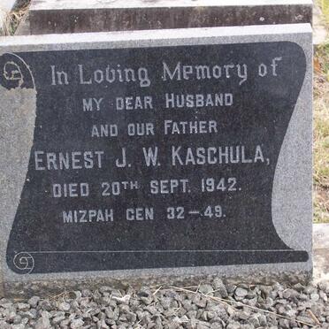 KASCHULA Ernest J.W. -1942