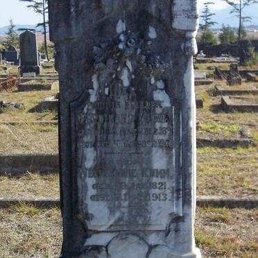 KUMM Ferdinand 1811-1903 &amp; Welhelmine 1821-1913