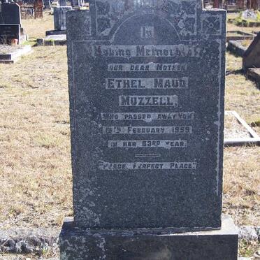 MUZZELL Ethel Maud -1959
