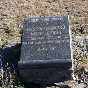 MACLACLAN Donald ? 1864-1941