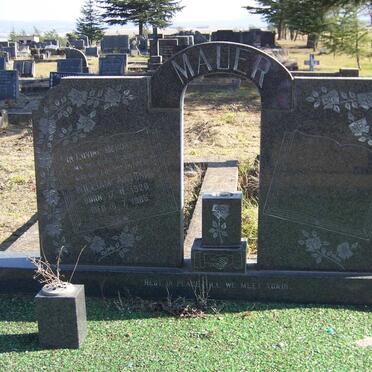 MAUER William Antonie 1926-1985