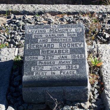 NIENABER Bernard Rodney 1948-1954